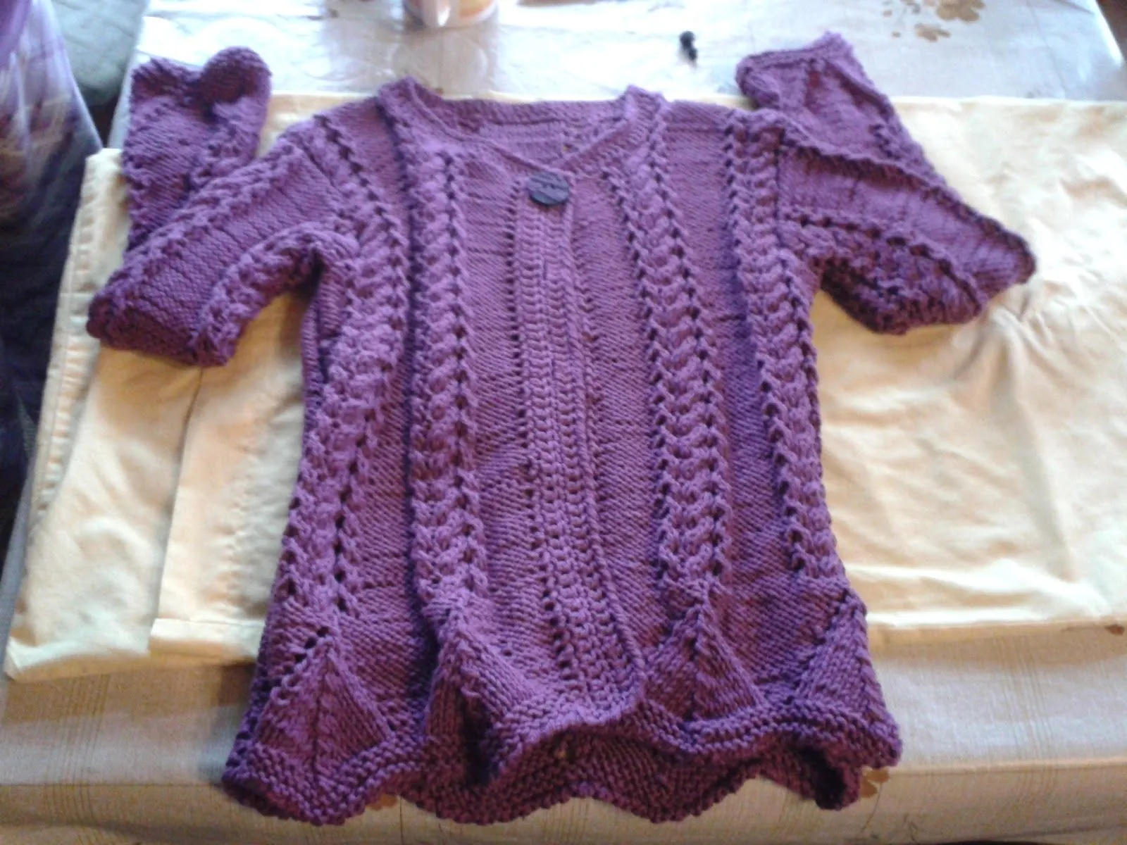 Chaleco tejido a palillo | Creaciones Isabel Chaleco tejido a palillo | Creaciones Isabel