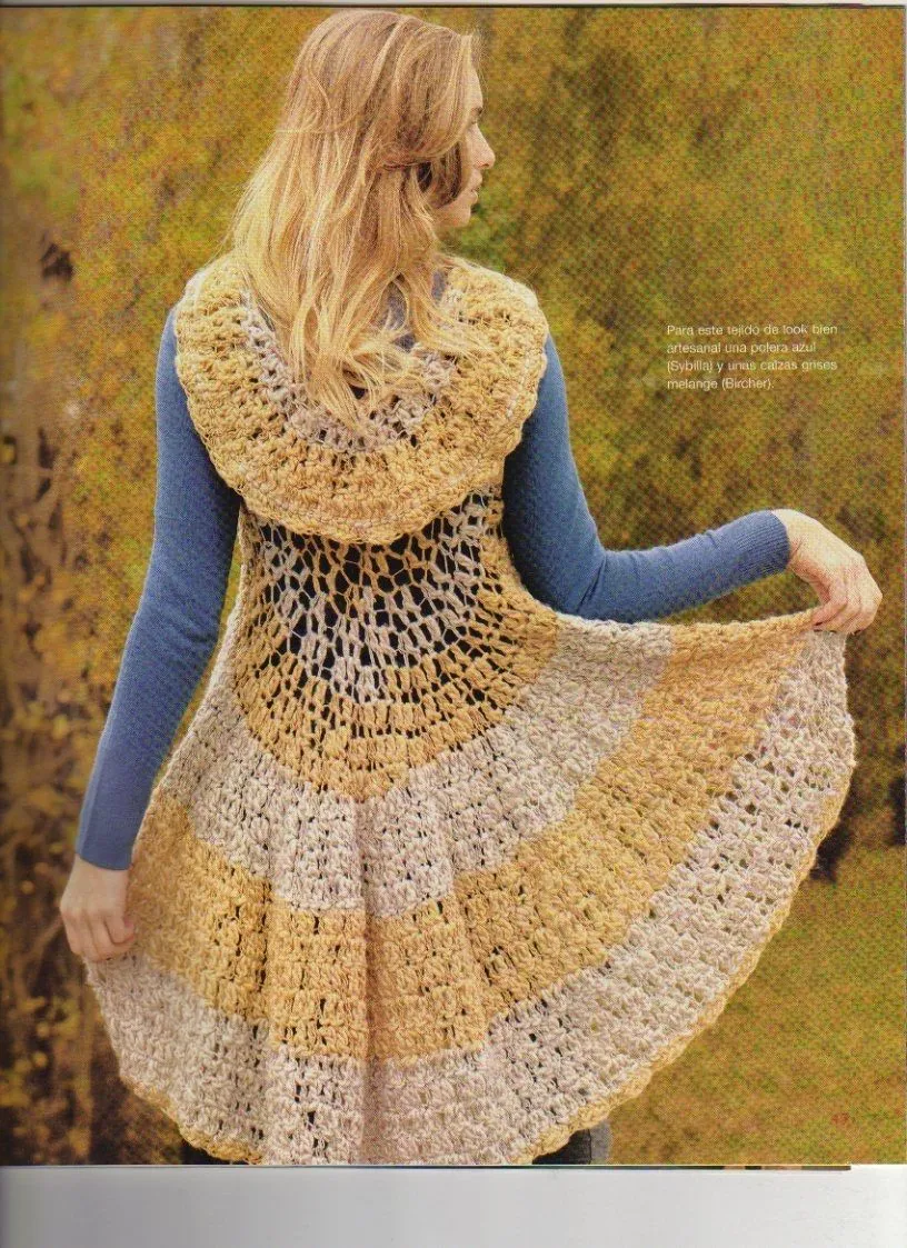 Chalecos circulares | Mi Rincon de Crochet | Página 4 Chalecos circulares | Mi Rincon de Crochet | Página 4