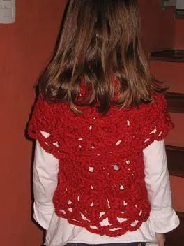 Chalecos de niña a crochet - Imagui