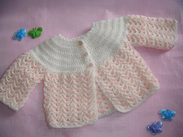 Chambra tejida a crochet - Imagui