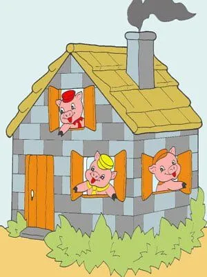 Los tres chanchitos de por allá | Autores de Cuentos Los tres chanchitos de por allá | Autores de Cuentos