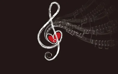 Chão chave do coração Red Música Arte - Música, Amor, Coração ...