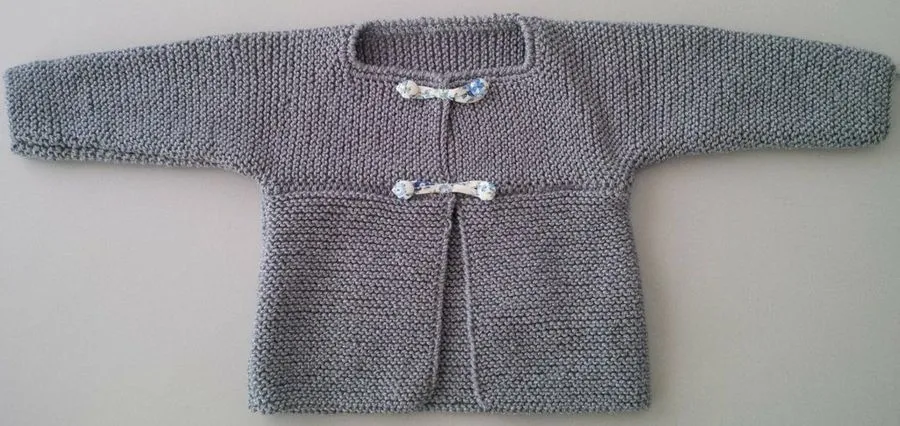 como hacer chaquetita bebe punto | facilisimo.com