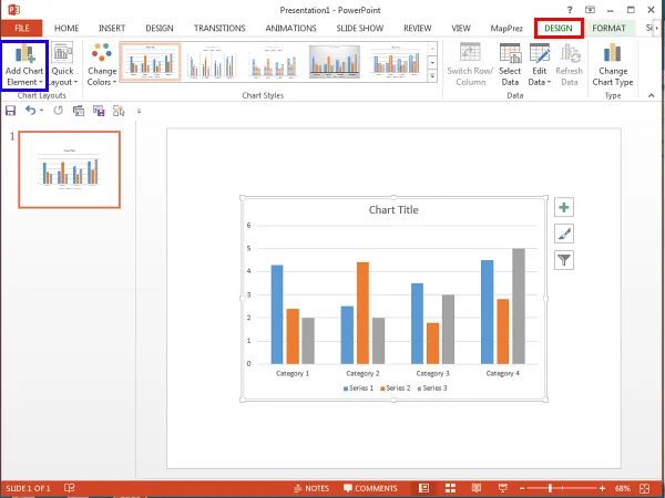 Chart Legend in PowerPoint 2013 for Windows