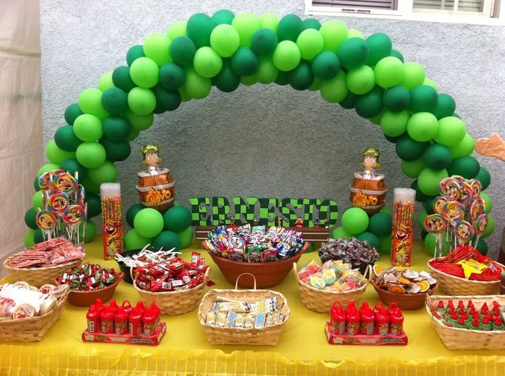 El chavo on Pinterest | Candy Buffet, El Paso and Parties Decorations