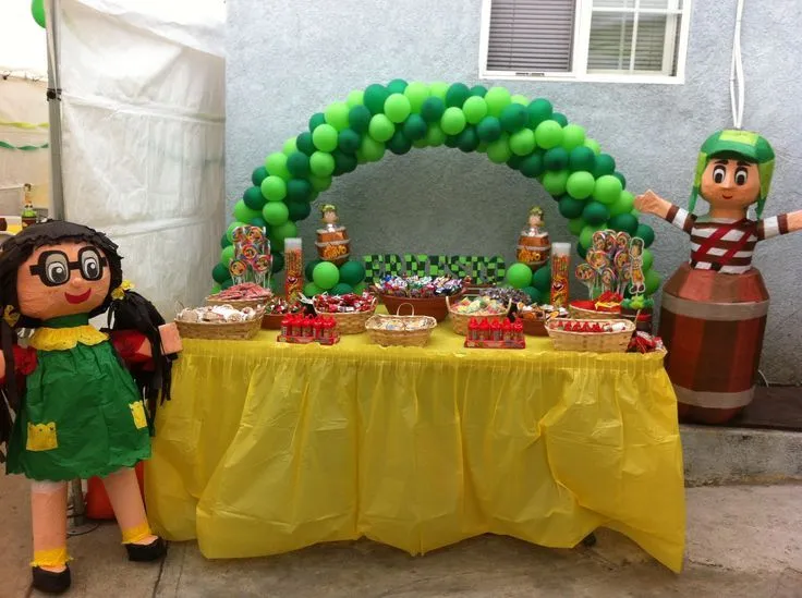 CHAVO DEL 8 FIESTA on Pinterest | Mexican Candy, Candy Buffet and ...