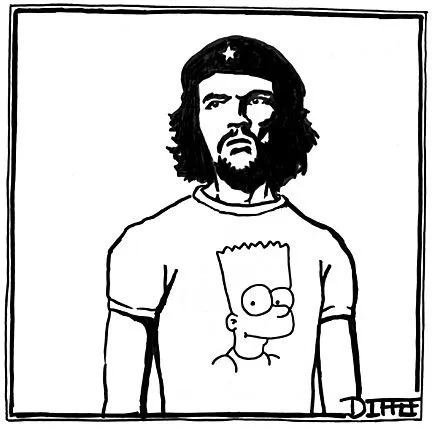 Che Guevara y Bart Simpson - Los Simpson :: Pudrete Blog