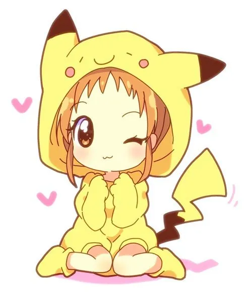 Chibi pikachu really cute | Anime Girls | Pinterest | Kawaii ...