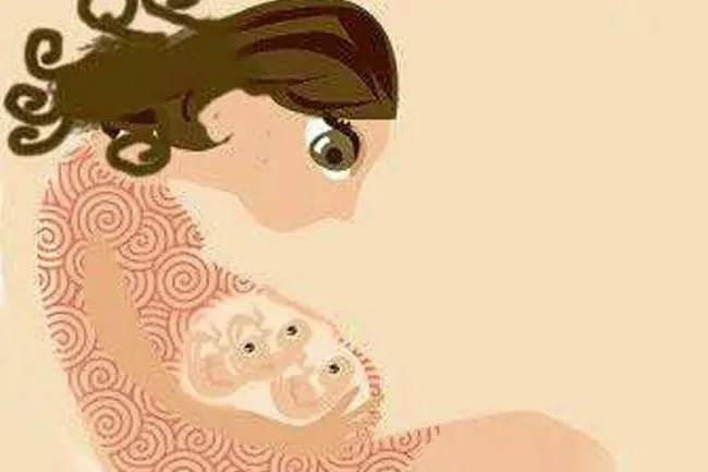 De una chica embarazada caricatura - Imagui