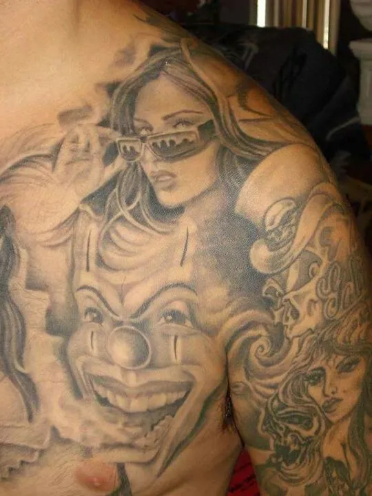 Chicano Art Tattoos on Pinterest | Lowrider Tattoo, Gangsta ...