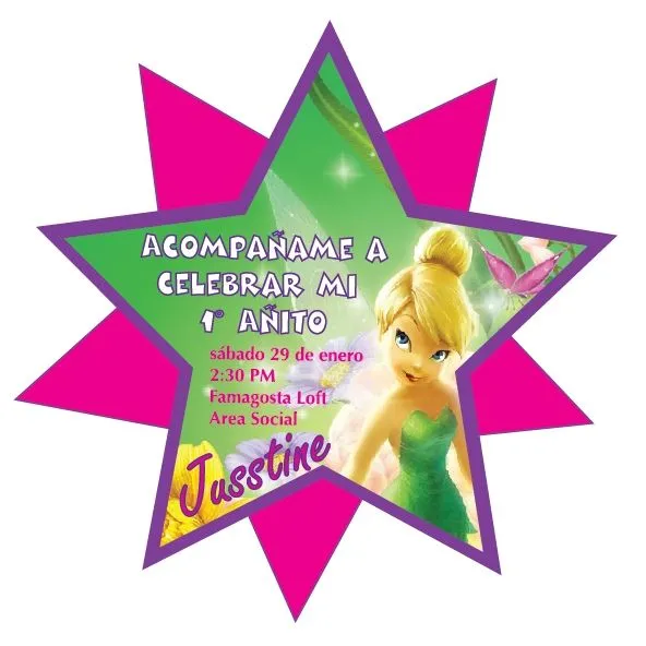 Modelos Para Tarjetas De Cumpleanos De Tinkerbell Wallpapers | Real ...