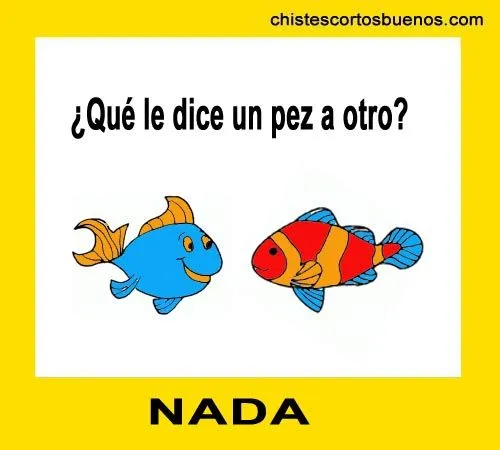 Chiste de los peces hablando | Español para divertirse | Pinterest ...
