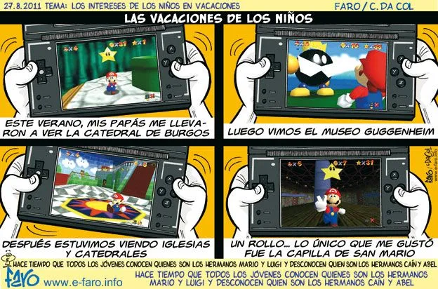 Historieta de Mario Bros - Imagui