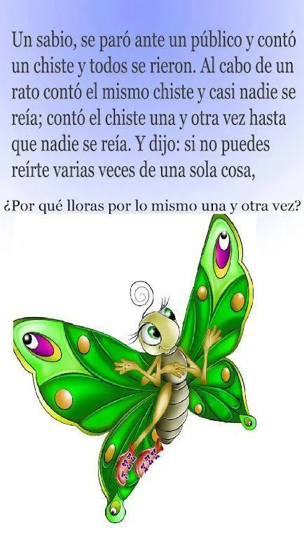 Chiste mariposa - Imagui