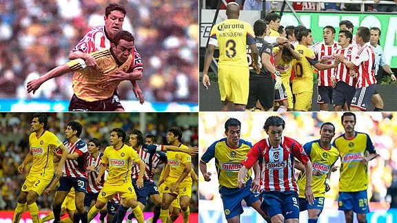 Chivas vs América: El Top Ten de los Clásicos en la Liga Bancomer ...