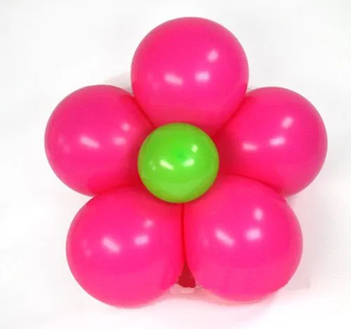 Chocolate Pan y Mate: Cómo hacer flores con globos para fiestas ...