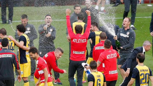 Cholo Simeone sacó campeón a Atlético de Madrid luego de 18 años ... Cholo Simeone sacó campeón a Atlético de Madrid luego de 18 años ...