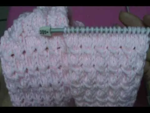 Chompa o sweater tejdo en dos agujas para niños (Parte 1)