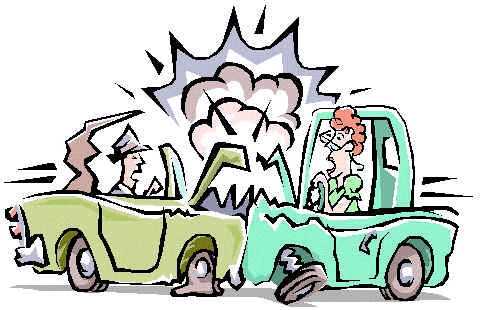 Choques de carros caricatura - Imagui