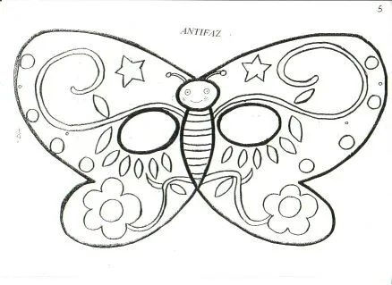 Como hacer un antifas de mariposa - Imagui