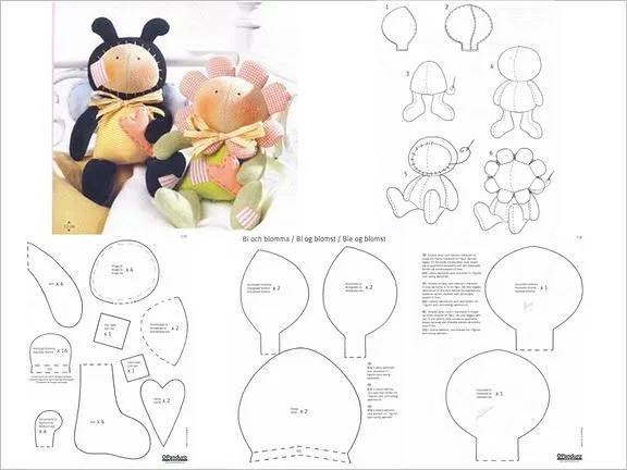 Las chorradikas de Laury: Muñequitos de peluche Las chorradikas de Laury: Muñequitos de peluche