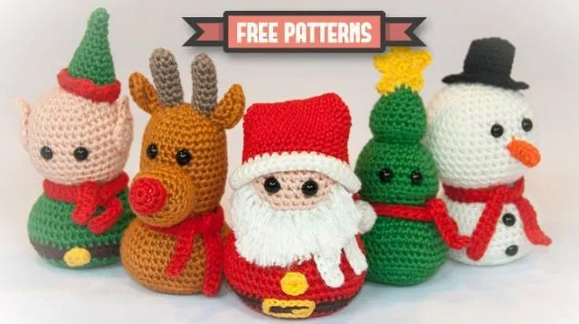 christmas free patterns | A tejer! | Pinterest | Patrones ...
