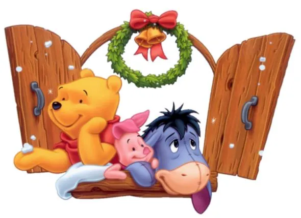 Christmas-Pooh-Piglet-Eeyore-Window | Wchaverri's Blog