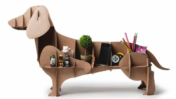 Chucho: organiza tus cosas en estos perros de cartón | Ideas y ...