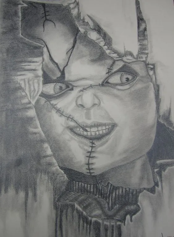 Chucky para dibujar - Imagui