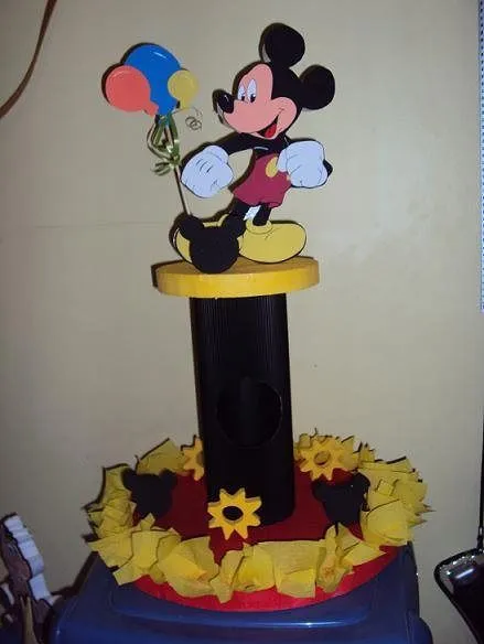 Chupeteros para fiestas infantiles de mini Mouse - Imagui