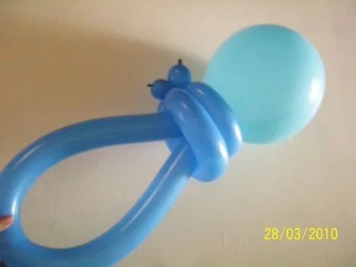 Chupones con globos - Imagui