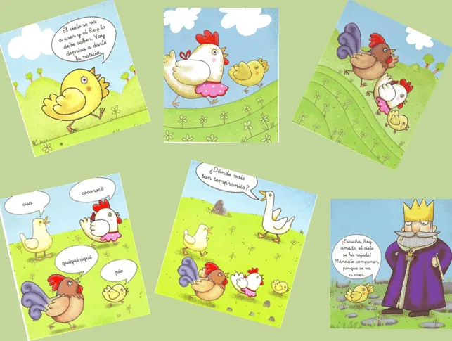 Ciclo de vida de un pollito para niños - Imagui