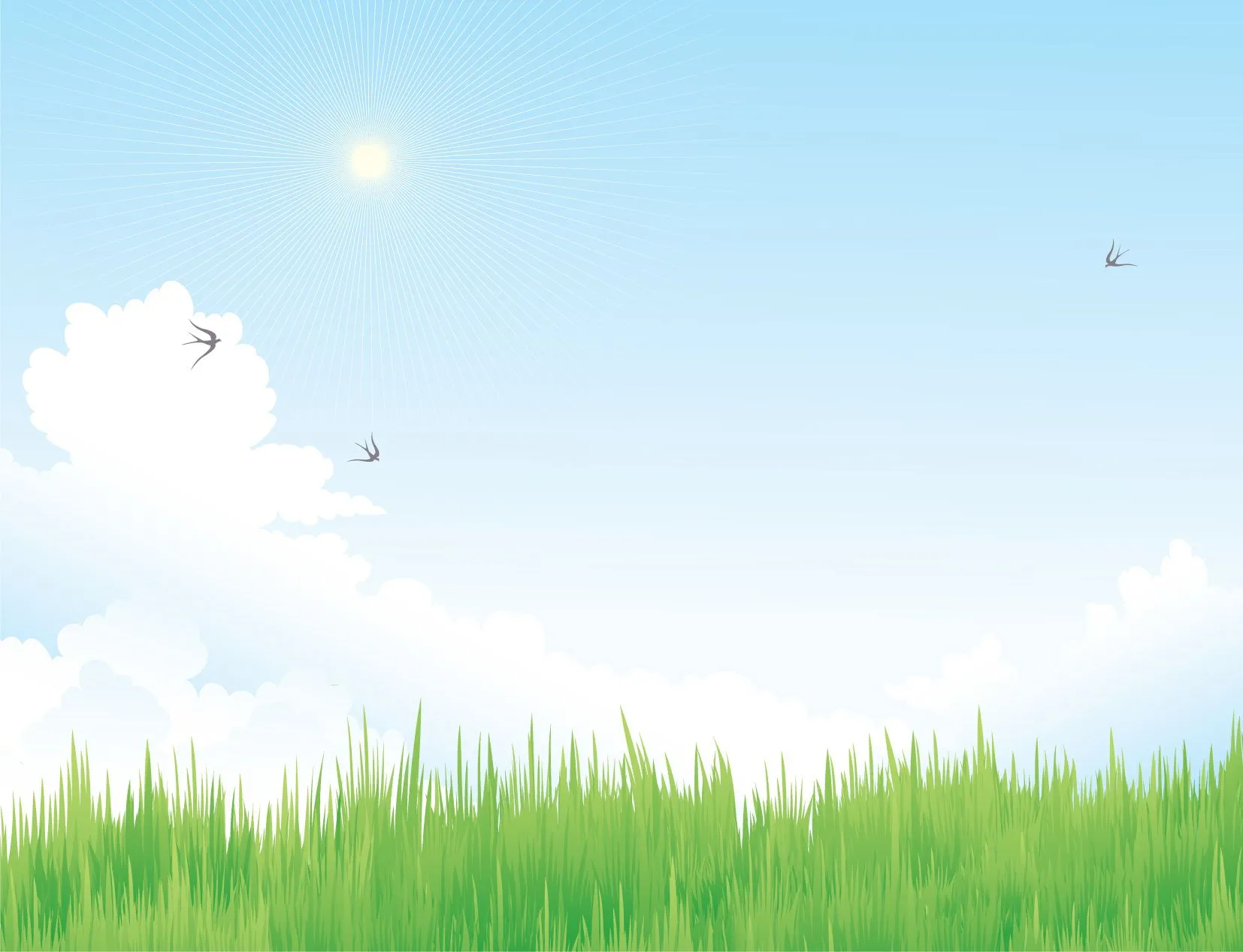 Cielo con erba – Sky with grass | Vettoriali Gratis.it (Free ...