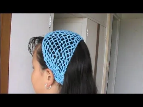 Cintillo Para el Cabello En Crochet - YouTube