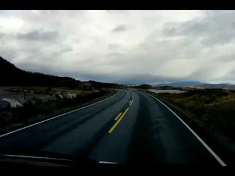 Circulando pòr carretera del Atlantico en Noruega - YouTube