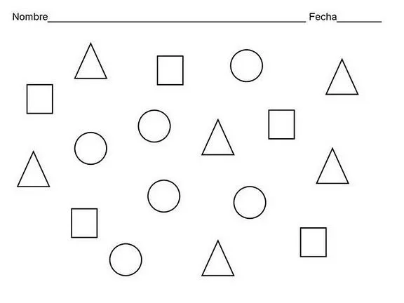 COLOREA TUS DIBUJOS: Examen de Figuras Geométricas