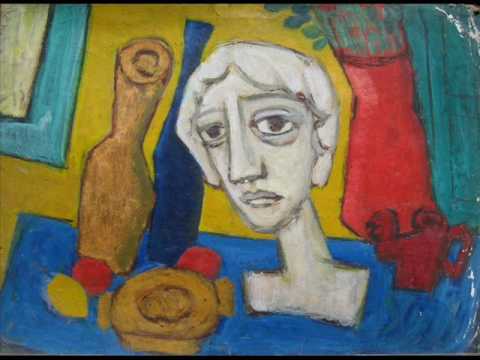 Ciro Campos pinturas abstracta figurativa CABEZAS DE YESO - YouTube