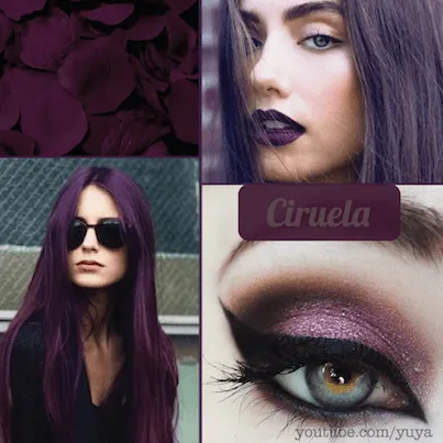 Ciruela on Pinterest | Burgundy Hair Colors, Plum Hair and Max Mara