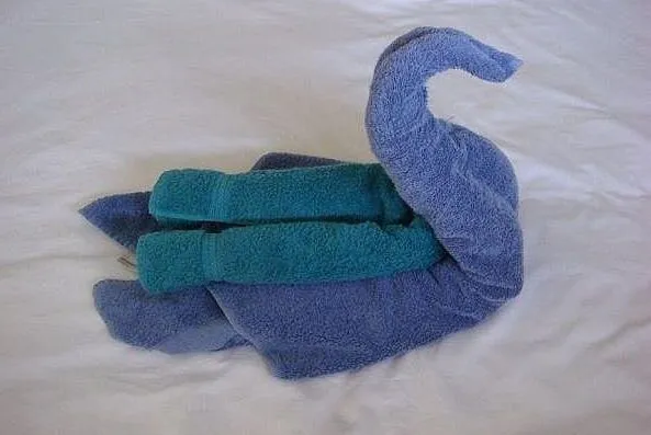 Cómo hacer un cisne con toallas ~ Solountip.com