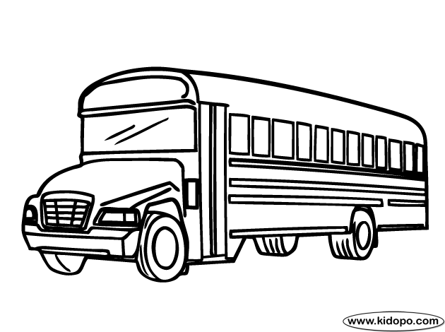 City Bus coloring page | Coloring pages | Pinterest
