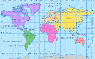 Nuestra clase en LA NUBE: Mapa Mundi