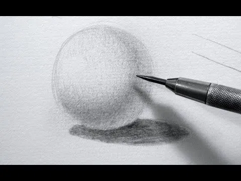 Clases de sombreado: cómo dibujar sombras - Arte Divierte - YouTube