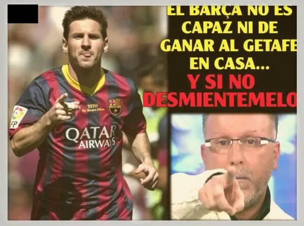 ClasicoEnFutbolFan : Afiches burlándose del Barcelona por perder ...