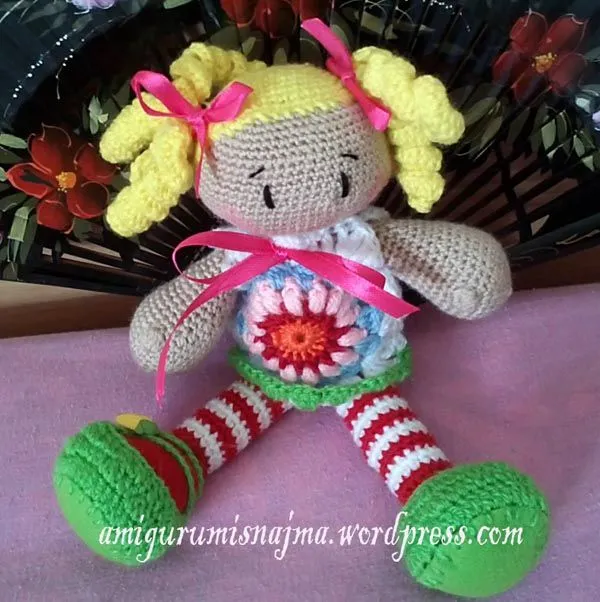 Claudia, muñeca crochet | Lil' Sweet Dolls