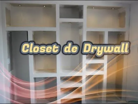 Closet de Drywall Profº Flavio - YouTube
