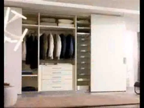 closets modernos - YouTube
