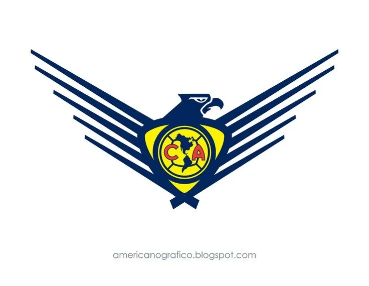 Club América • Escudo Águila | Escudos Club América | Pinterest