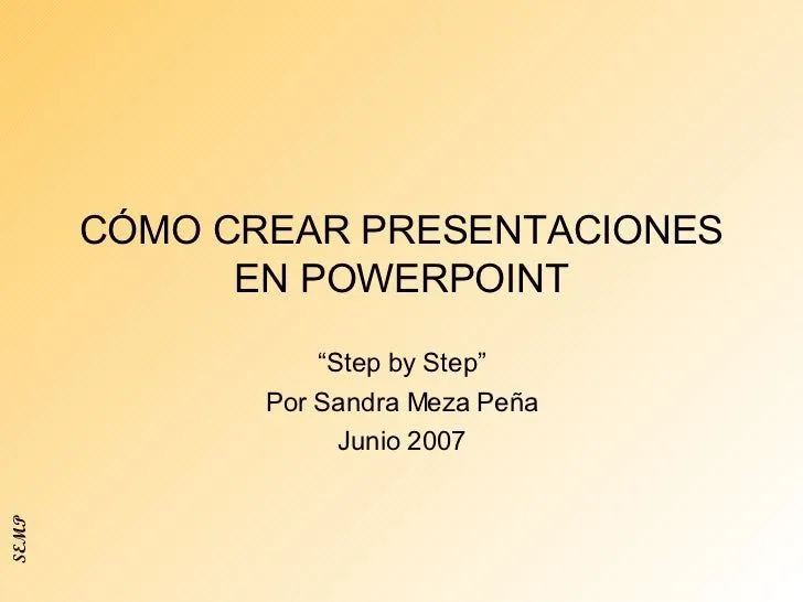 CóMo Crear Presentaciones En Powerpoint