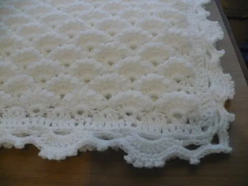 Mantillas para bebé tejidas al crochet imagui - Imagui
