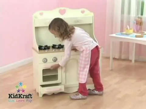 Cocina de juguete modelo Prairie de KidKraft en EurekaKids - YouTube